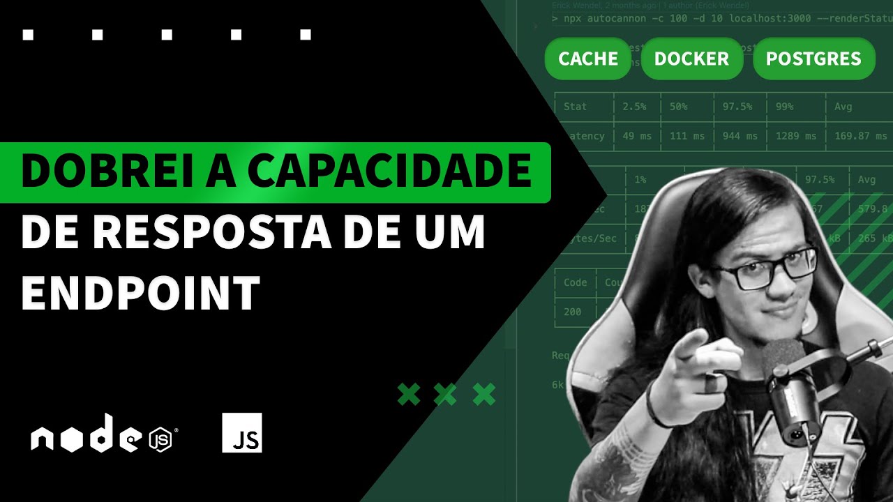 Como uma pequena alteração dobrou a capacidade de resposta de uma Web API || Erick Wendel