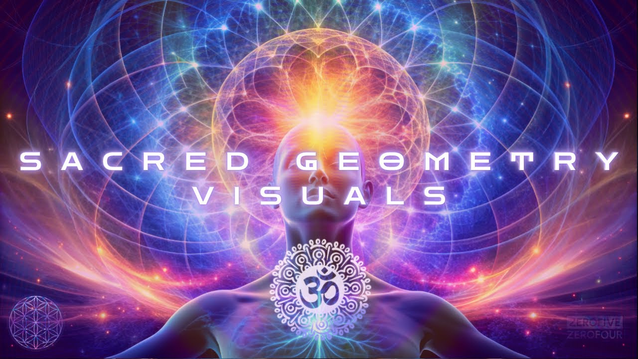 432Hz OM Universe Meditation Music: Sacred Geometry Visuals For Deep Relaxation