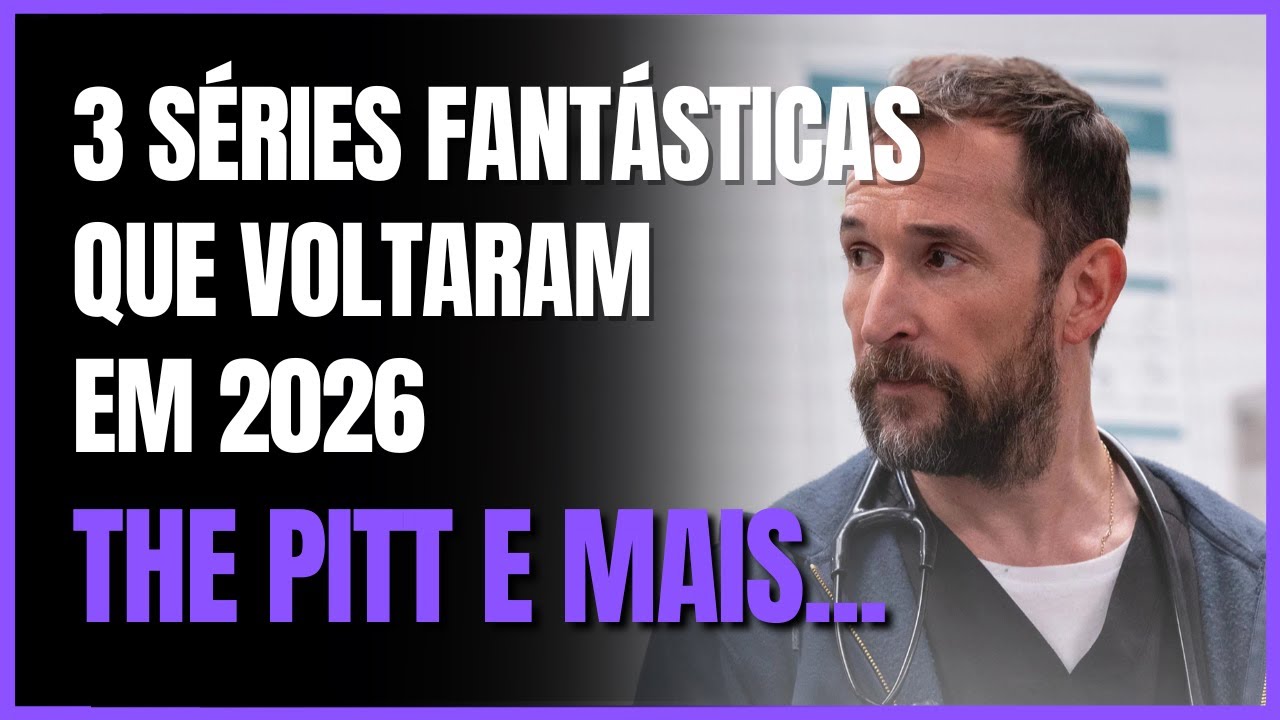 3 séries fantásticas que retornaram em 2026 (e vocês vão querer ver)