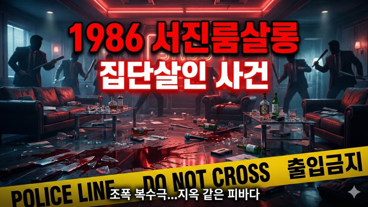 1986년 강남 서진룸살롱 집단살인 사건.. 조폭들의 잔인한 피바다 [충격 실화]