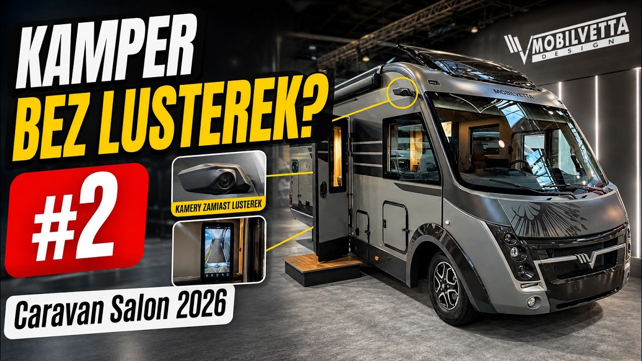 NAJNOWSZE KAMPERY Z D&Uuml;SSELDORFU! MOBILVETTA, ADRIA, SUNLIVING I CHAUSSON | #2