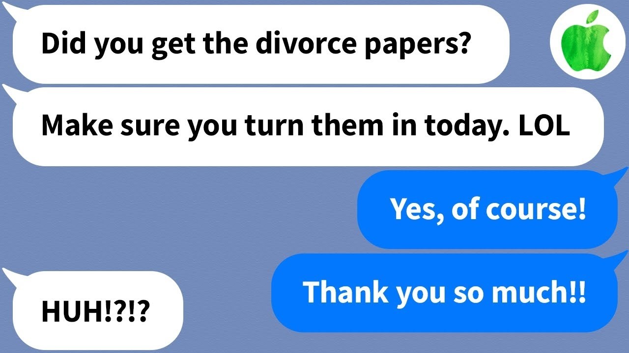 【Apple】My MIL sends me divorce papers without talking to my husband, so I happily accept...