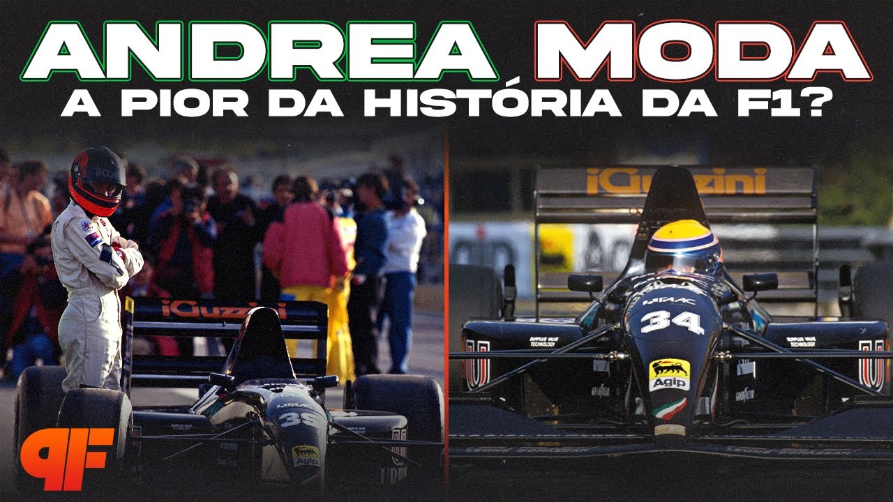 A HISTÓRIA DA ANDREA MODA, A PIOR EQUIPE DA HISTÓRIA DA F1? - Primeira Fila F1