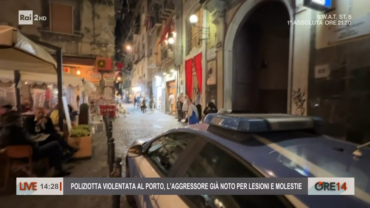 Poliziotta violentata al porto, l'aggressione già noto per molestie - Ore 14 del 21/10/2022