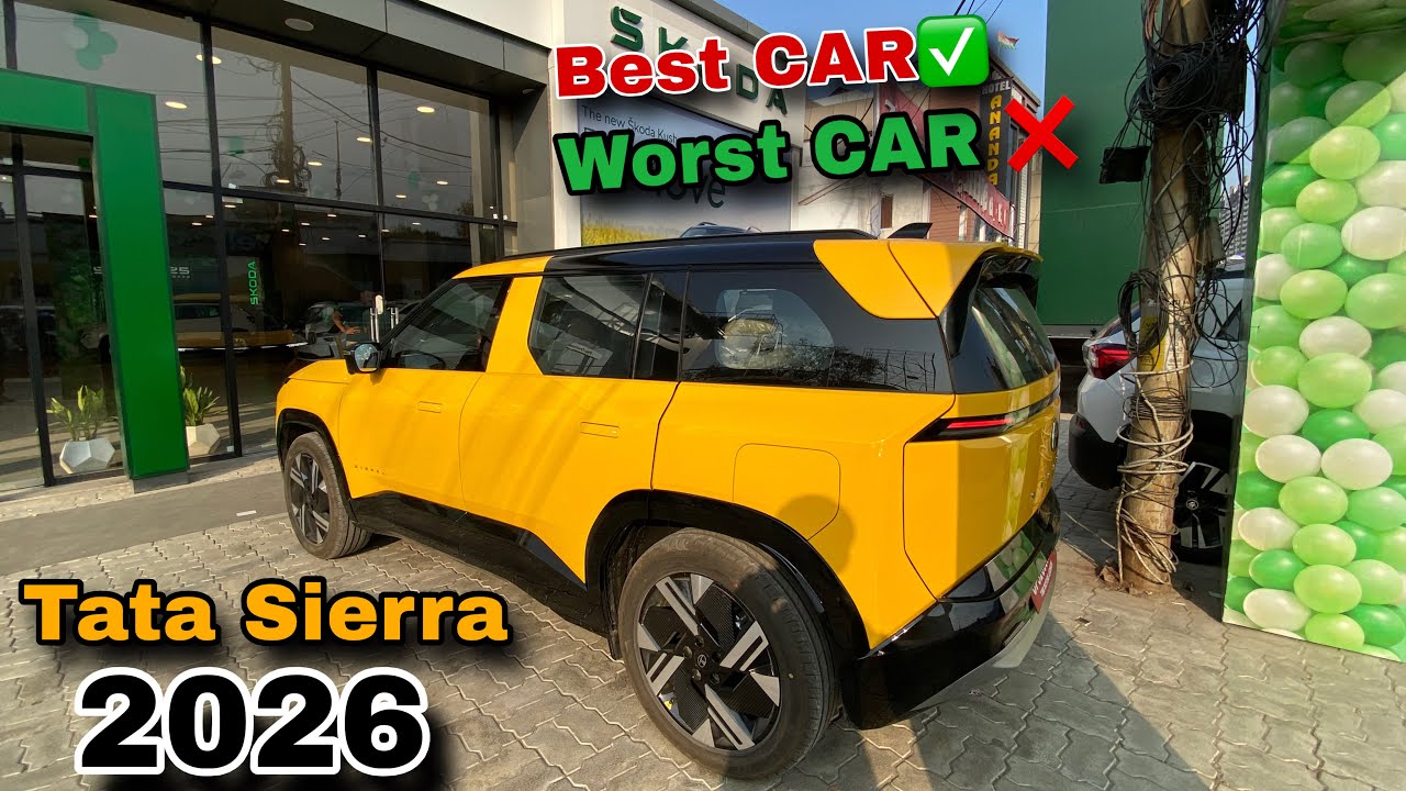 Tata sierra top model 2026 full Walkaround review 