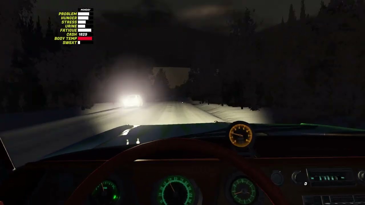 My Winter Car | BACHGLOTZ 7.0L V8 AT | POV TEST DRIVE
