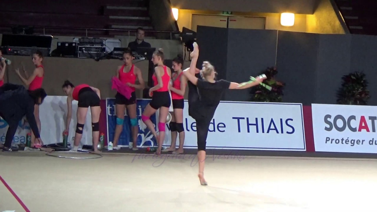 Kseniya MOUSTAFAEVA (FRA) clubs - 2017 Thiais trainings