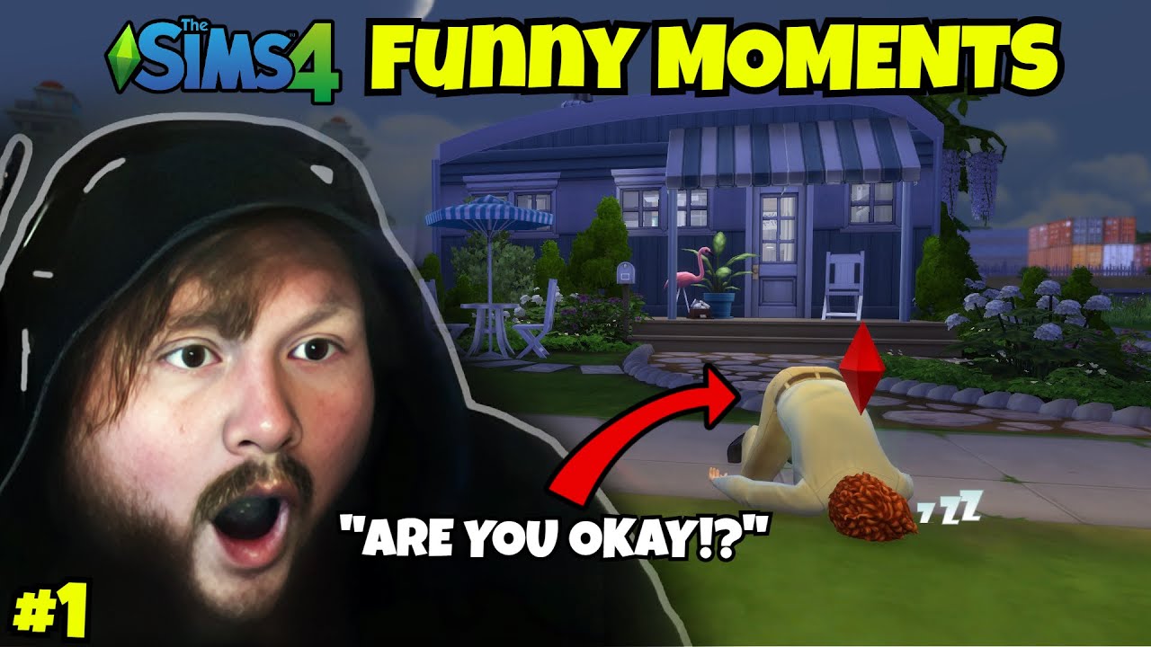 Лучшее из CaseOh Sims 4 (Забавные моменты) #1