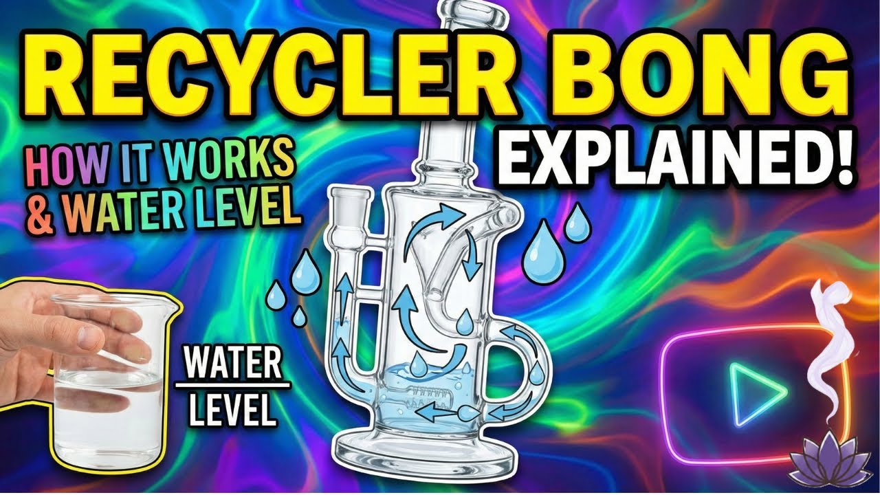 Recycler Bongs Explained | How It Works, Water Levels, and Why People Love Them