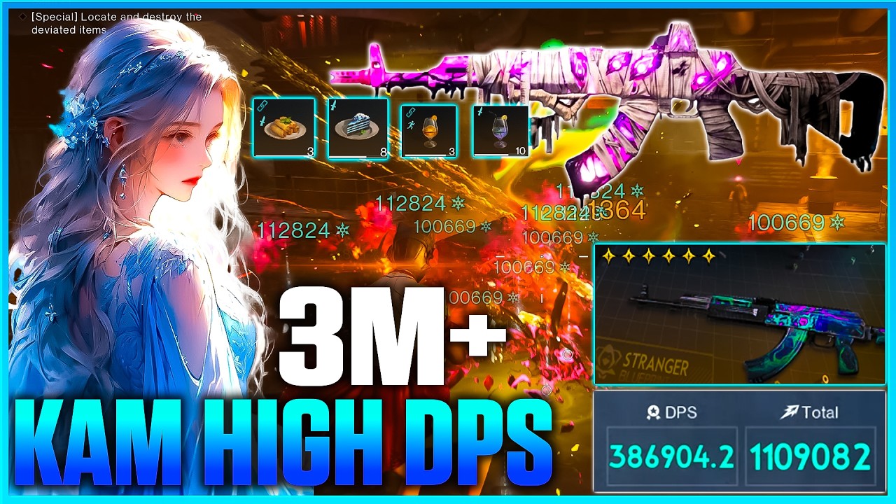 1.3M+ DPS ONCE HUMAN BEST HIGH DPS KAM BUILD - KAM ABYSS GLANCE FROST VORTEX BEST  BUILD SHINY MODS