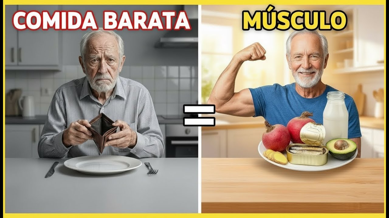 7 ALIMENTOS que REGENERAN el MÚSCULO en ADULTOS mayores (el #1 casi nadie lo conoce)