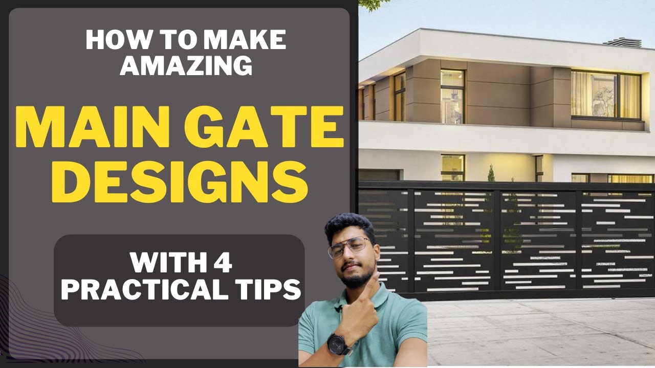 Make amazing MAIN GATE designs for your house. MS/SS || Latest Trends || practical tips with 91homes