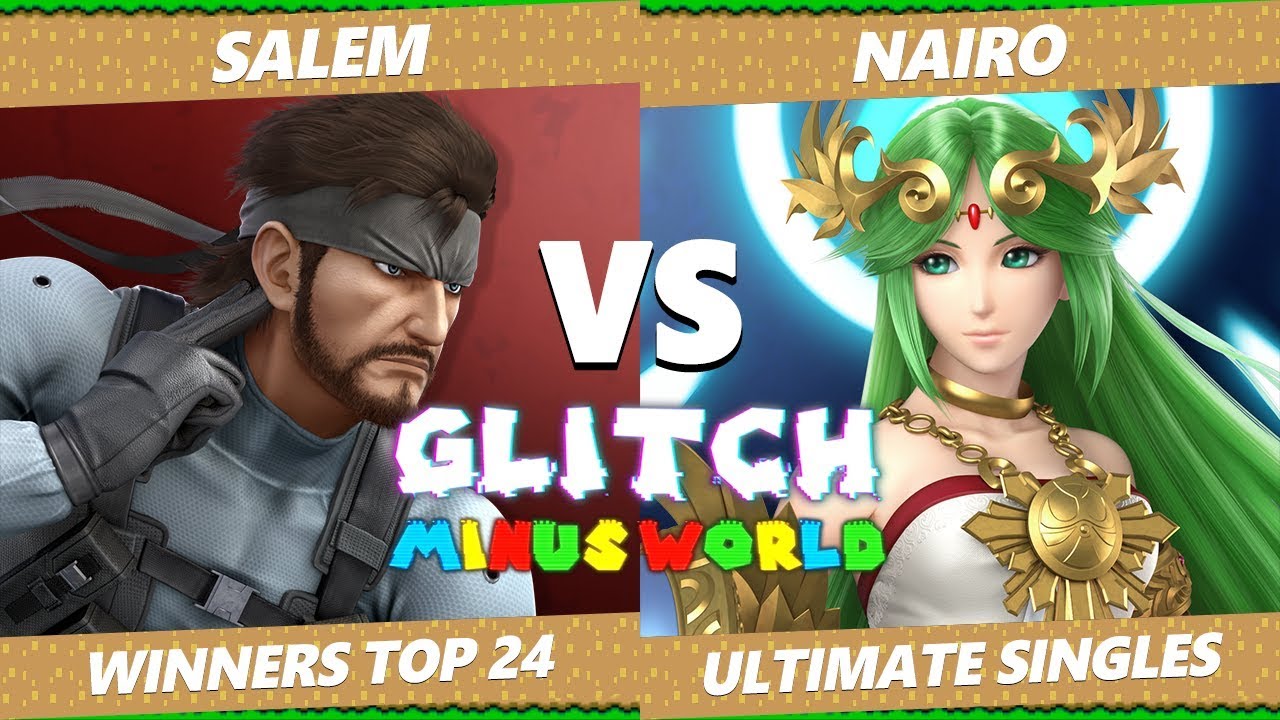 Glitch 7 SSBU - MVG Salem (Snake) VS NRG Nairo (Palutena) Smash Ultimate W. Round of 24