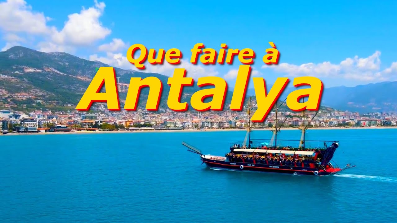 Top 10 des Endroits à Visiter à Antalya - Voyage Vidéo - 4K