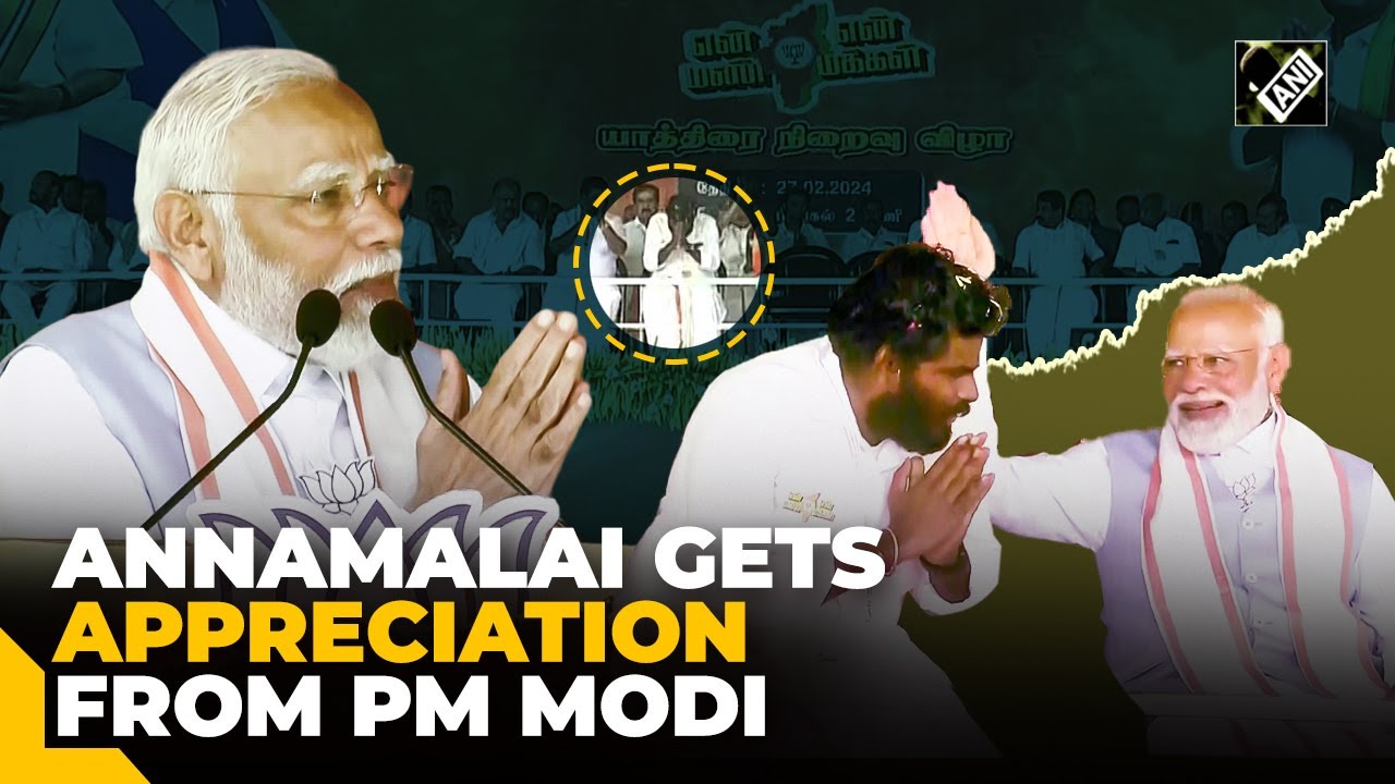 PM Modi praises Tamil Nadu’s BJP President K Annamalai for ‘En Mann En Makkal Yatra’
