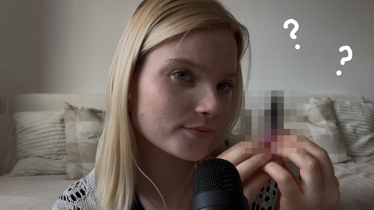 ASMR guess the trigger 🌸 eyes closed 