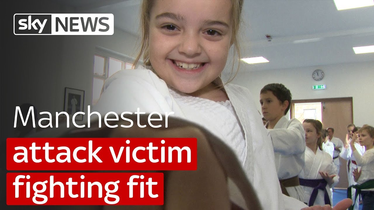 Manchester Attack victim back to fighting fitness