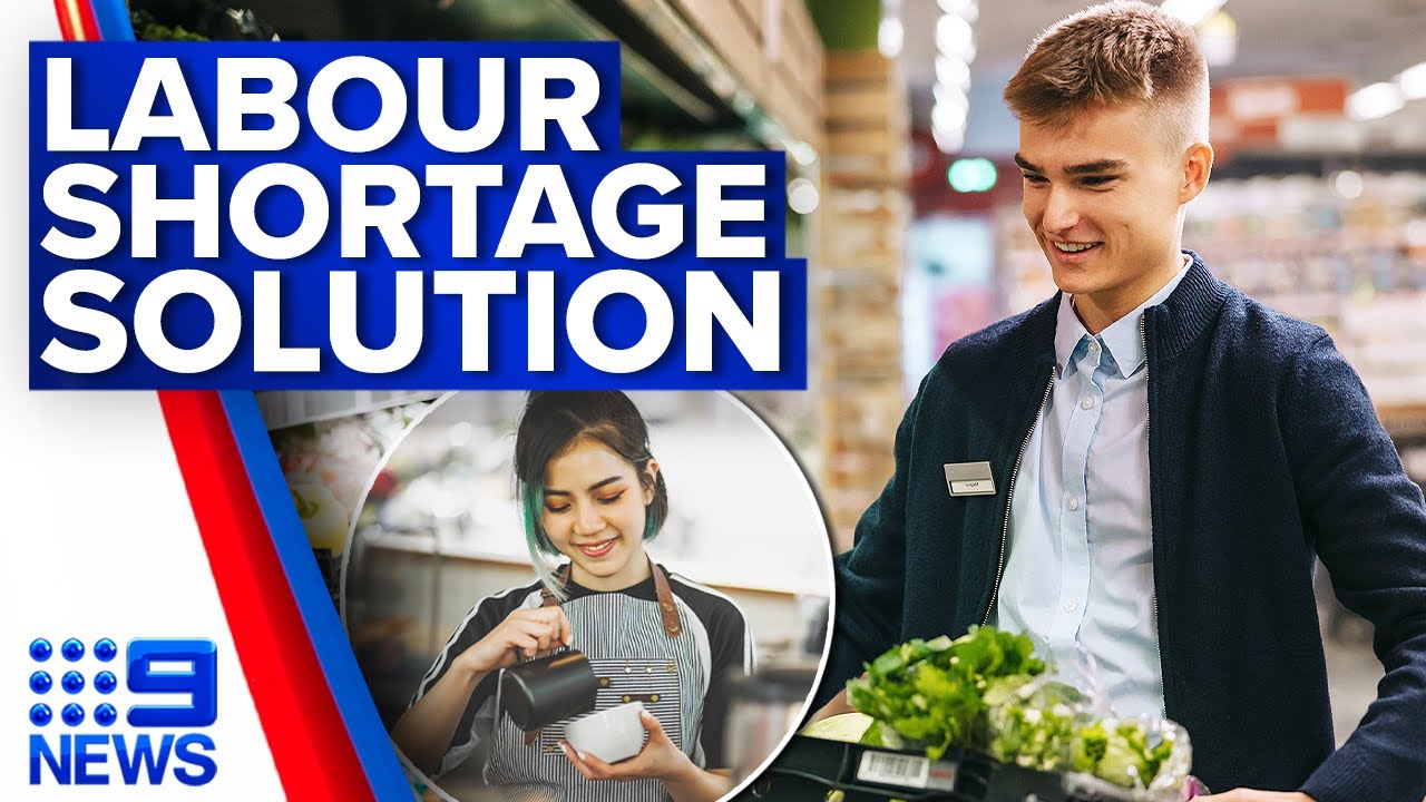 New law could see 13-year-olds fill Australia&rsquo;s workforce shortages | 9 News Australia