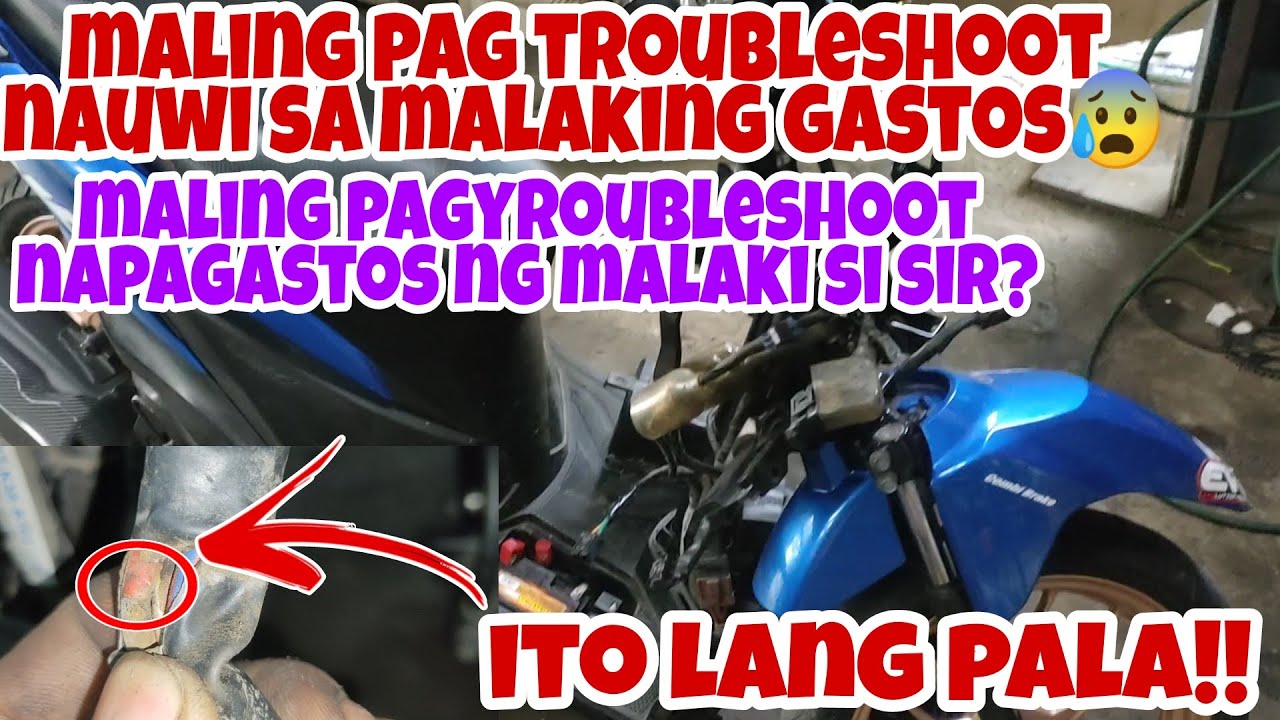 hindi dapat masisisra ang (ECU)kong tama ang pag wiring||honda click125