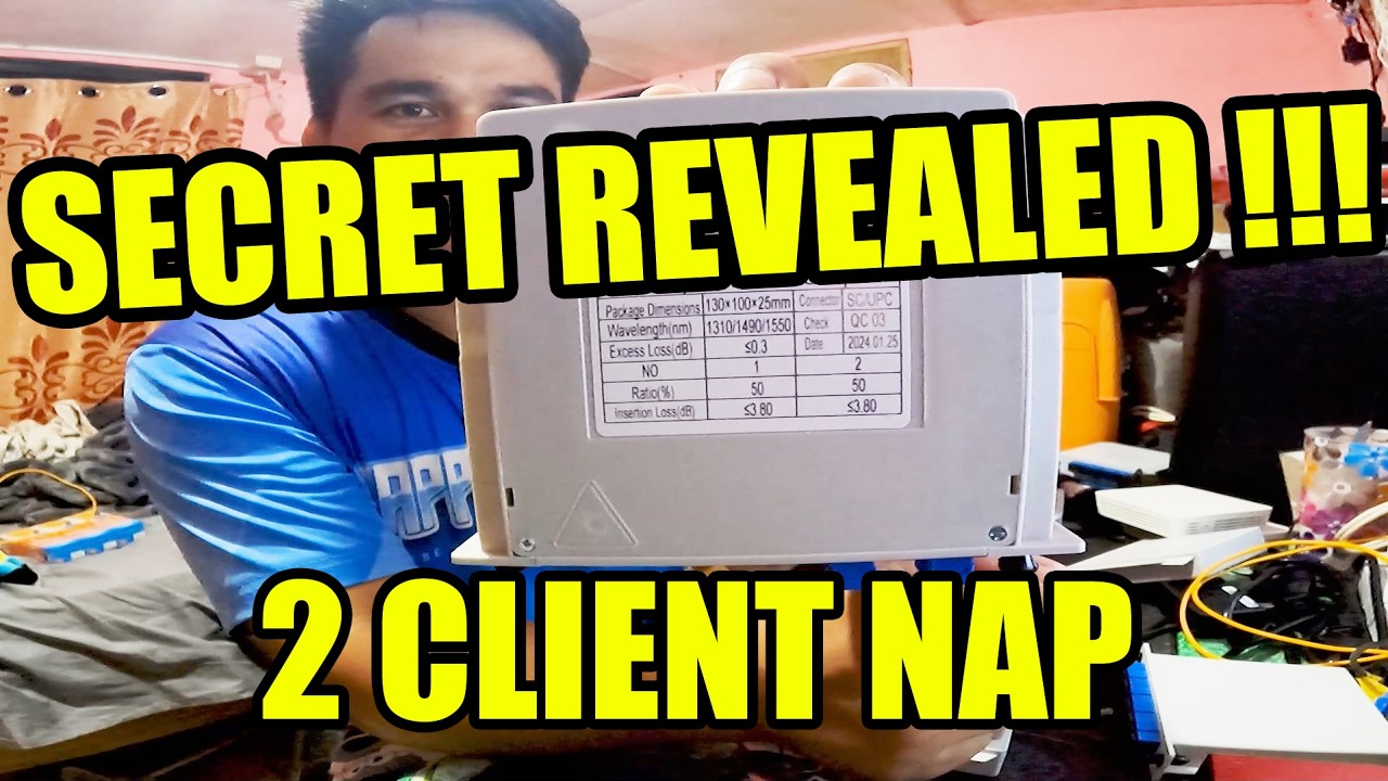 DALAWANG CHILD NAP IN ONE FBT | FTTH SET UP | Step By Step Tutorials