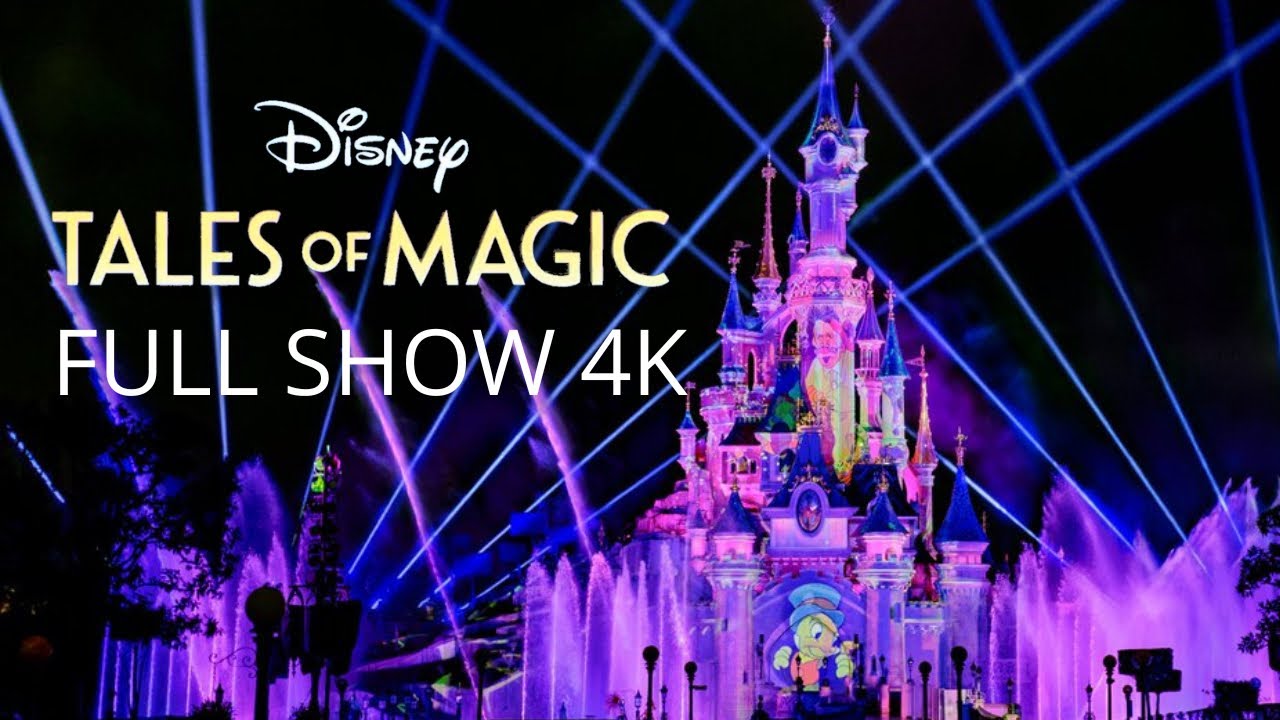 [4K] НОВЫЕ Волшебные сказки Disney — ПОЛНОЕ ШОУ | Диснейленд в Париже 2025