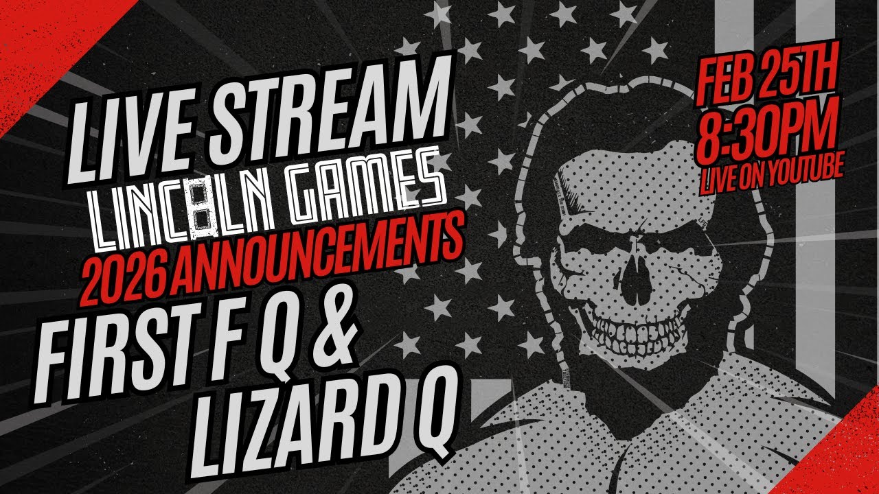 F3 Naperville Lincoln Games 2026 Announcements with !st F Q & Lizard F Q