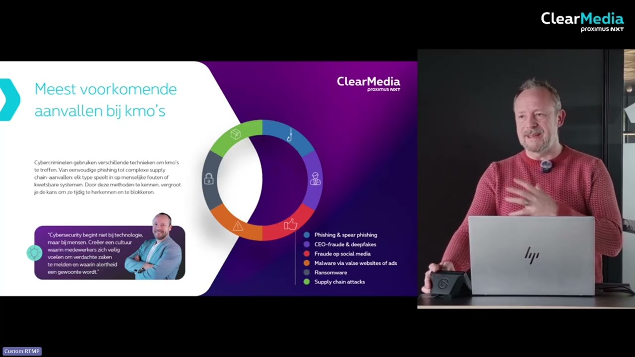 Proximus & ClearMedia - Cybersecurity awareness in de praktijk