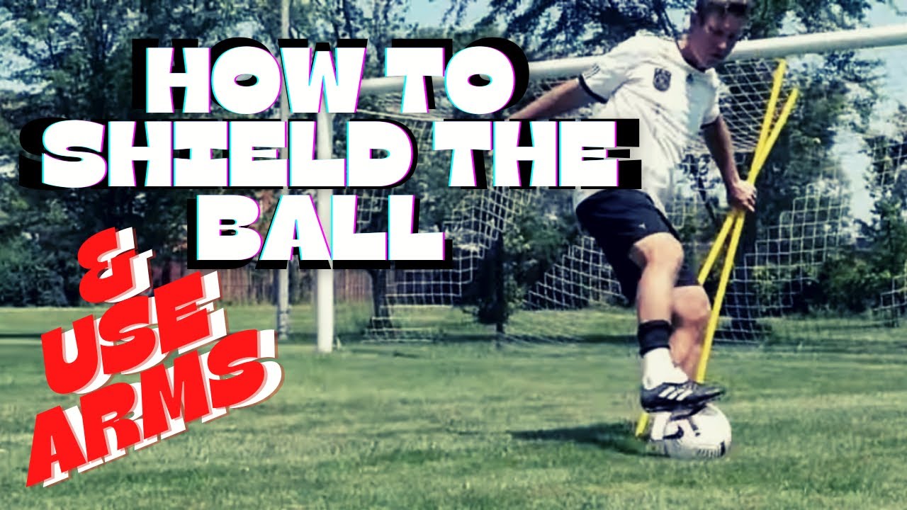 HOW TO SHIELD THE BALL / USE  ARMS IN FOOTBALL - SOCCER - Jalkapallo