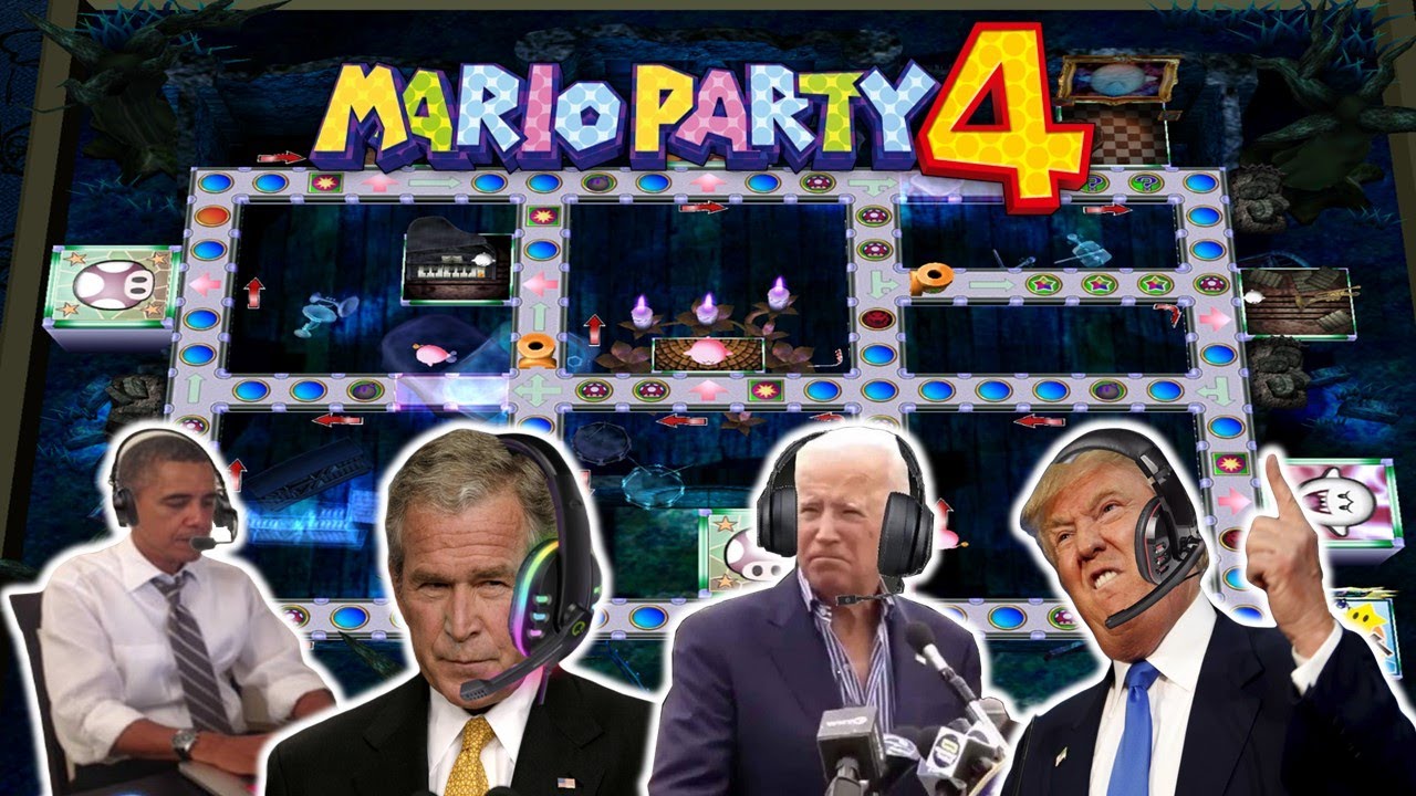 US Presidents Play Mario Party 4
