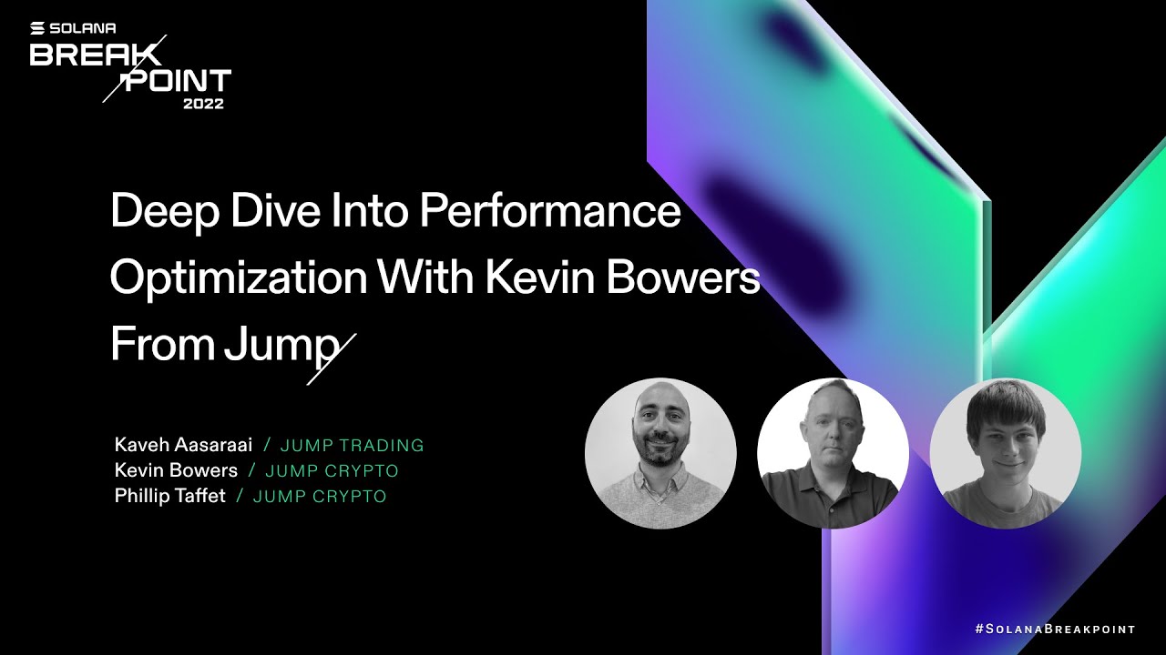 Breakpoint 2022 : Deep Dive Into Performance Optimization With Kevin Bowers From Jump
