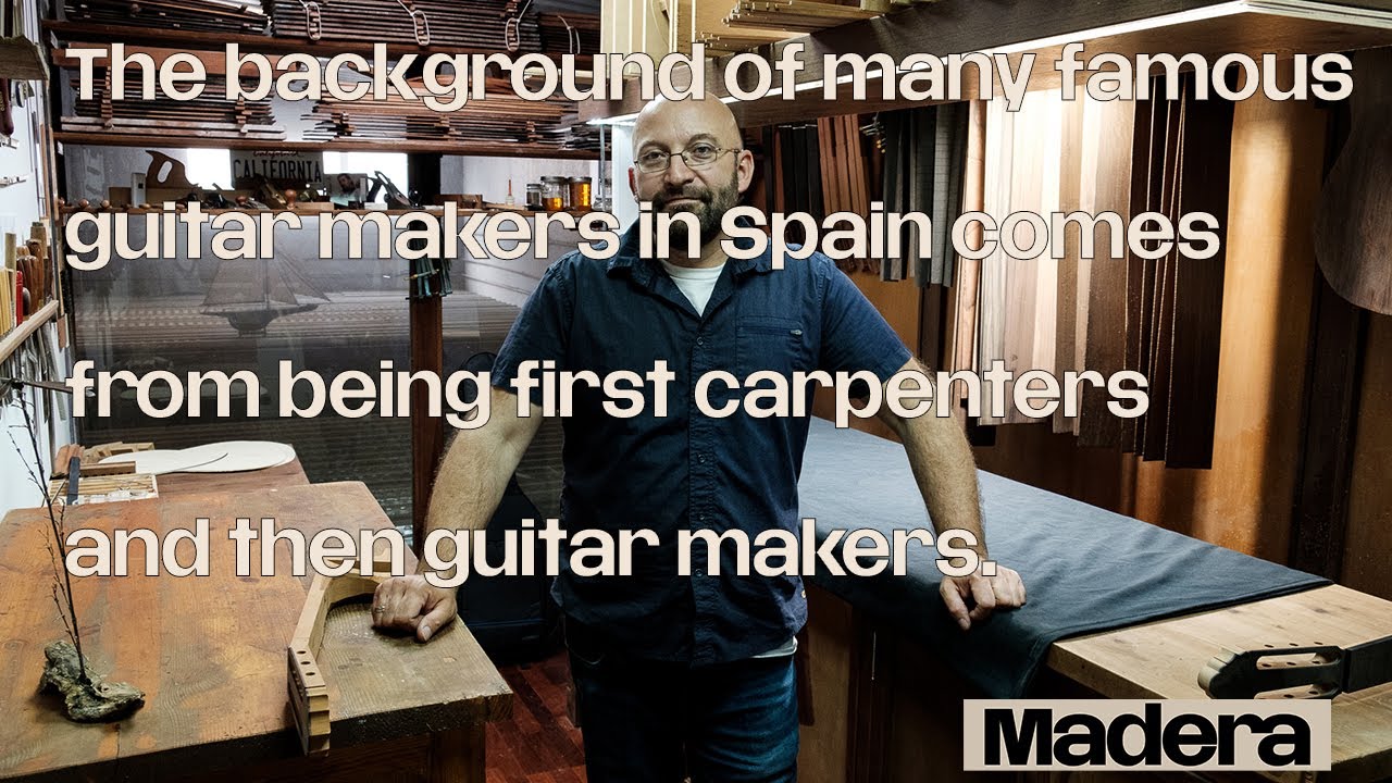 Paco Rey | Classical Guitar Maker Interview at his workshop in Cádiz, Spain