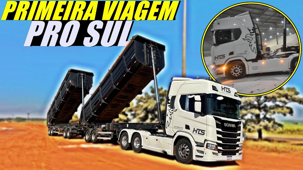 PRIMEIRA VIAGEM PRO SUL DO BRASIL COM O NOVO CONJUNTO... CARREGAMENTO DO AÇUCAR!!!