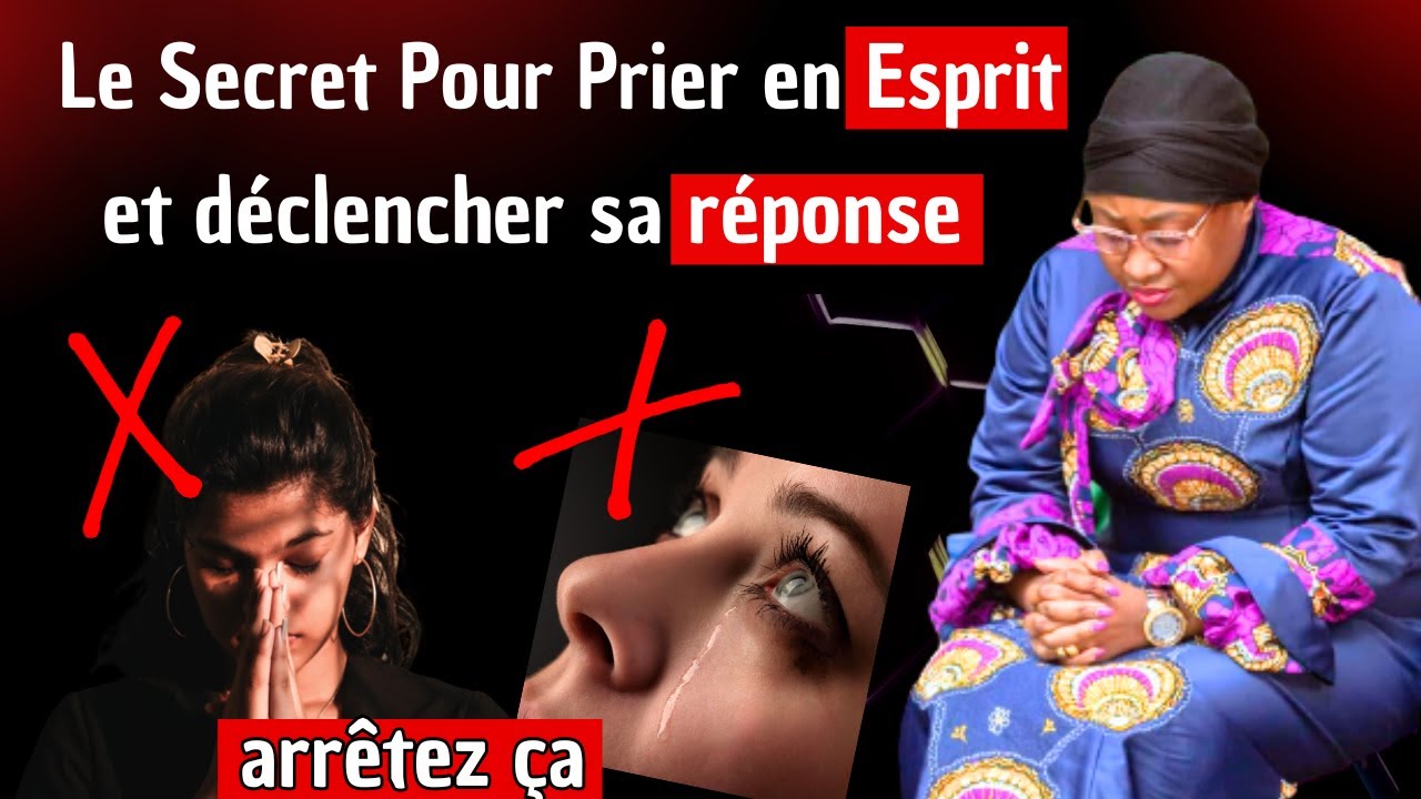 Si Dieu ne répond pas à tes prières, voici te secret à utiliser , Past joelle kabasele