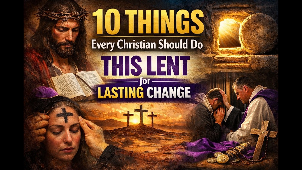 10 Things Every Christian Should Do This Lent for Lasting Change | Catholic & Biblical Reflection