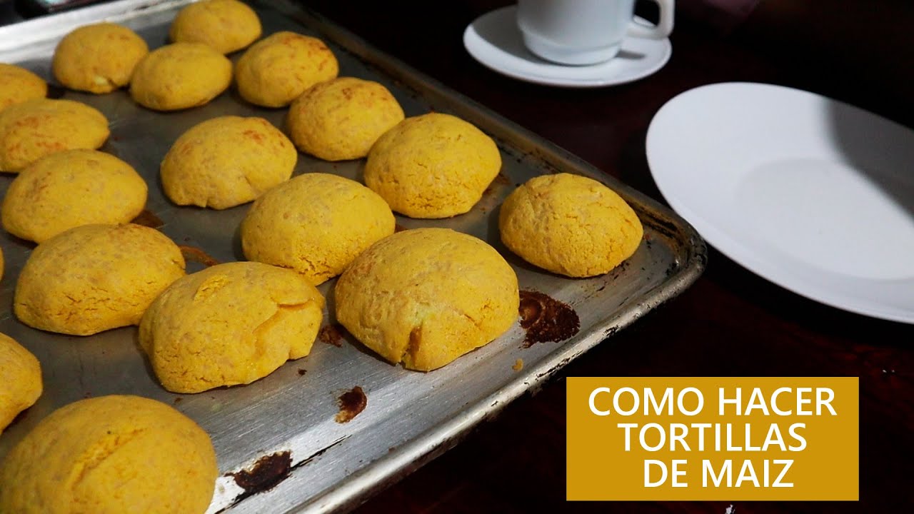 Tortillas de maíz Manabitas