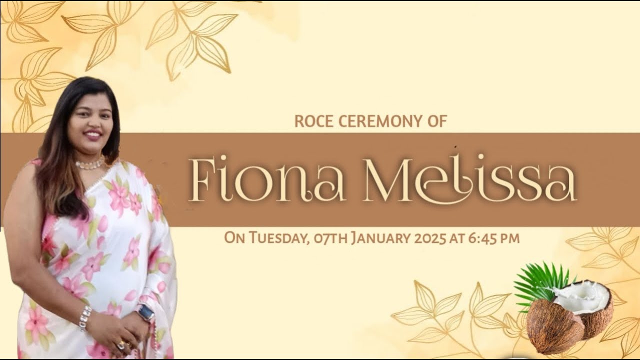 Roce Ceremony of Fiona Melissa | 07.01.2025 | Mannoligujji, Udupi