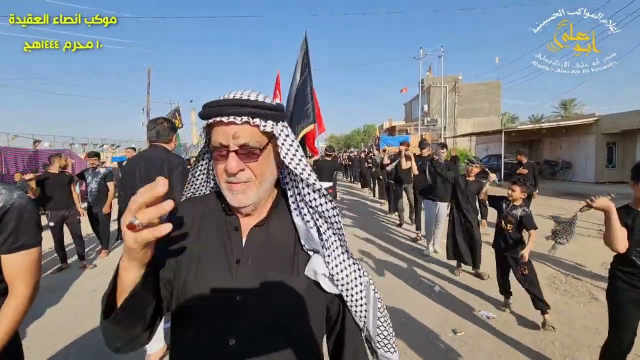 موكب انصار العقيدة بعدسة منذرابوعلي الأرناؤوطي