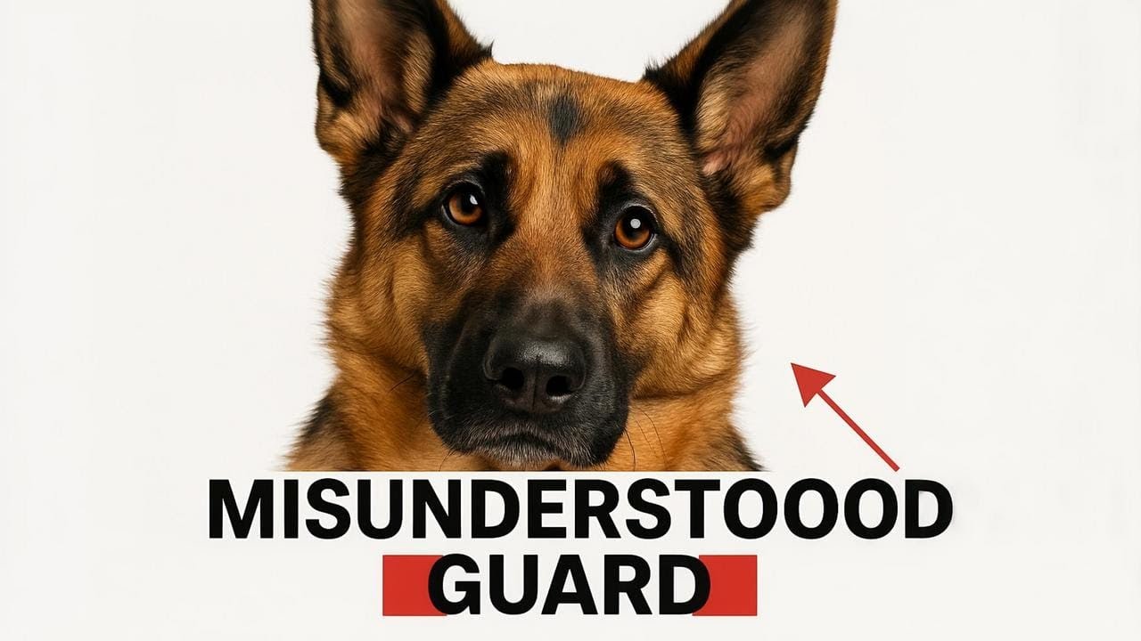 Why German Shepherds Are the Most Misunderstood Guard Dogs