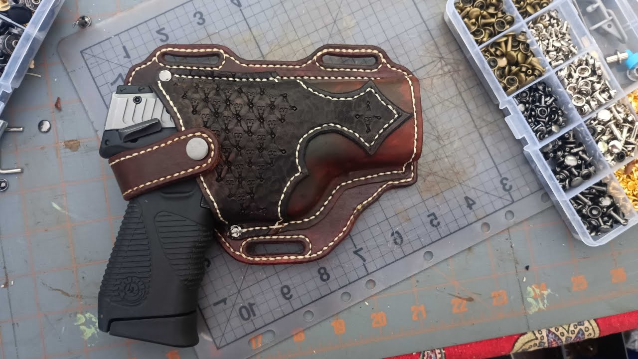 Leather Shoulder Holster Part 1