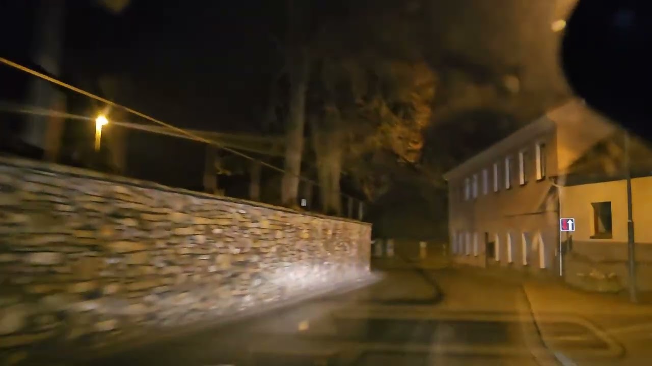 🚗 Uhlířské Janovice | Klidná jízda autem | 4K | Bez komentáře