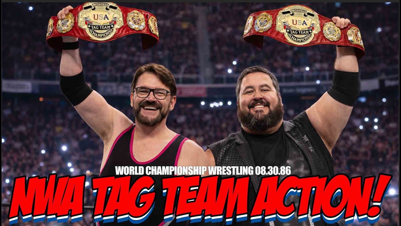 The NWA Introduces The NEW Tag Titles *REMIX* What Happened When with Tony Schiavone