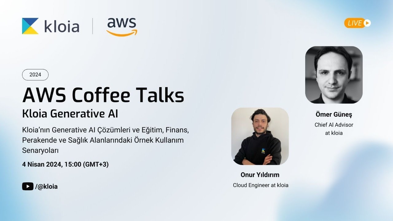 AWS Coffee Talks 02 - [TR] - Generative AI Çözümleri