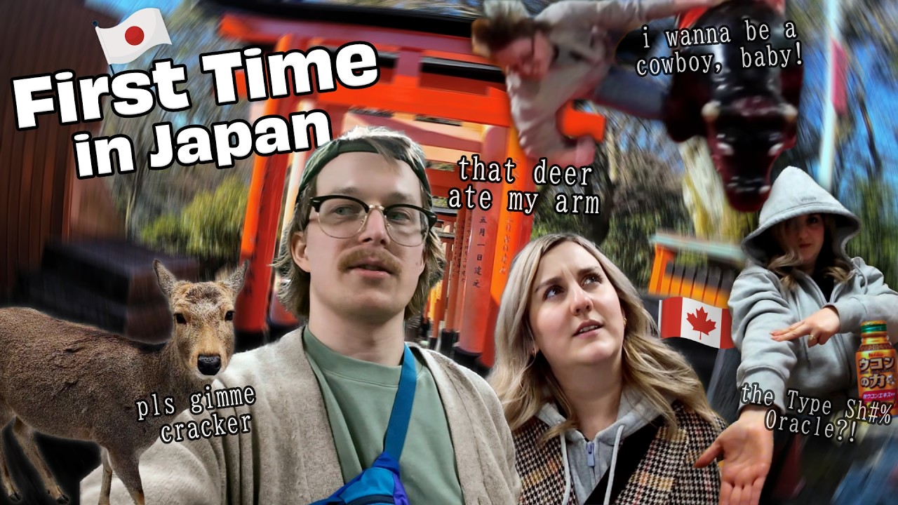 Canadians Get Mindblown at Every Stop | Japan Movie/Vlog Pt. 2
