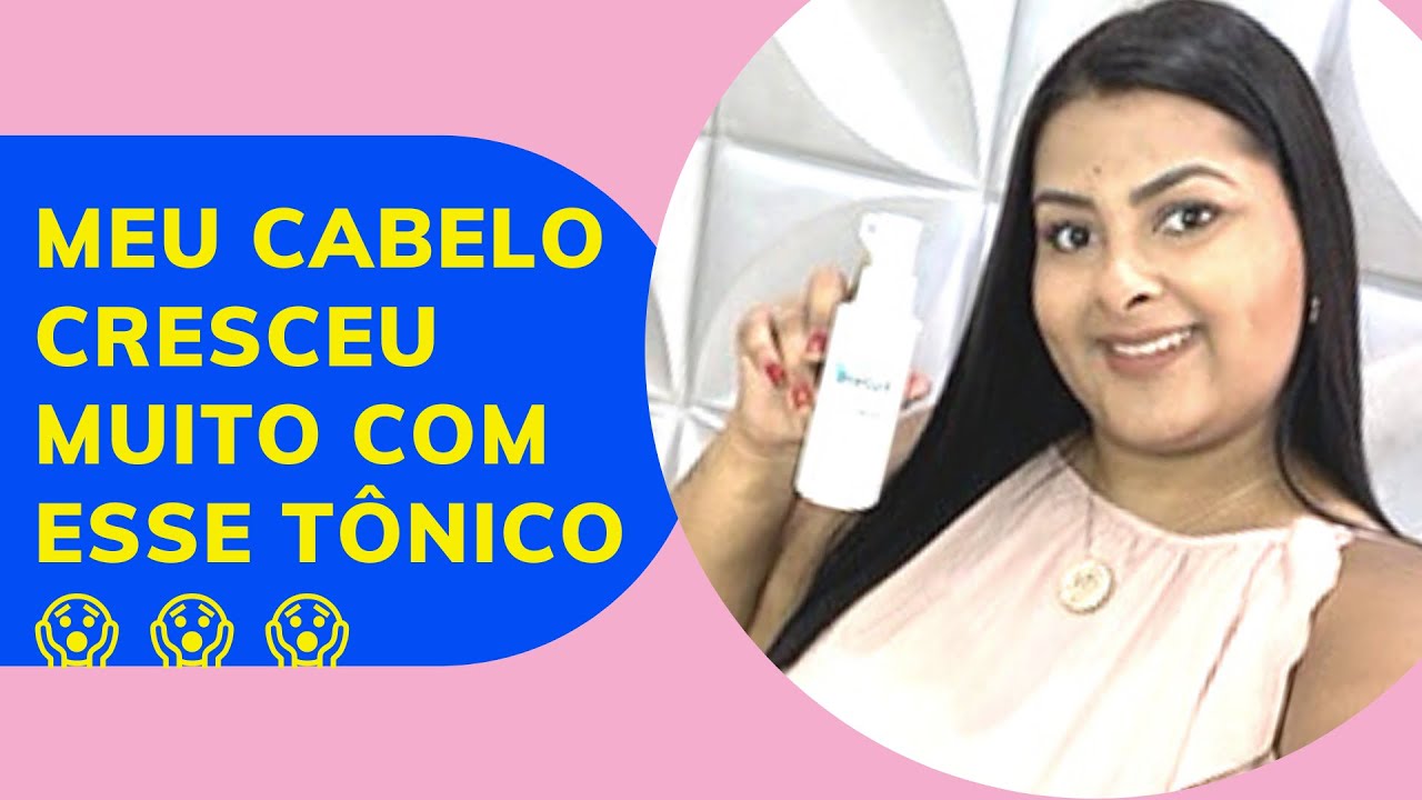 Tônico Recupera A QUEDA CAPILAR / Fez Meu Cabelo CRESCER MUITO