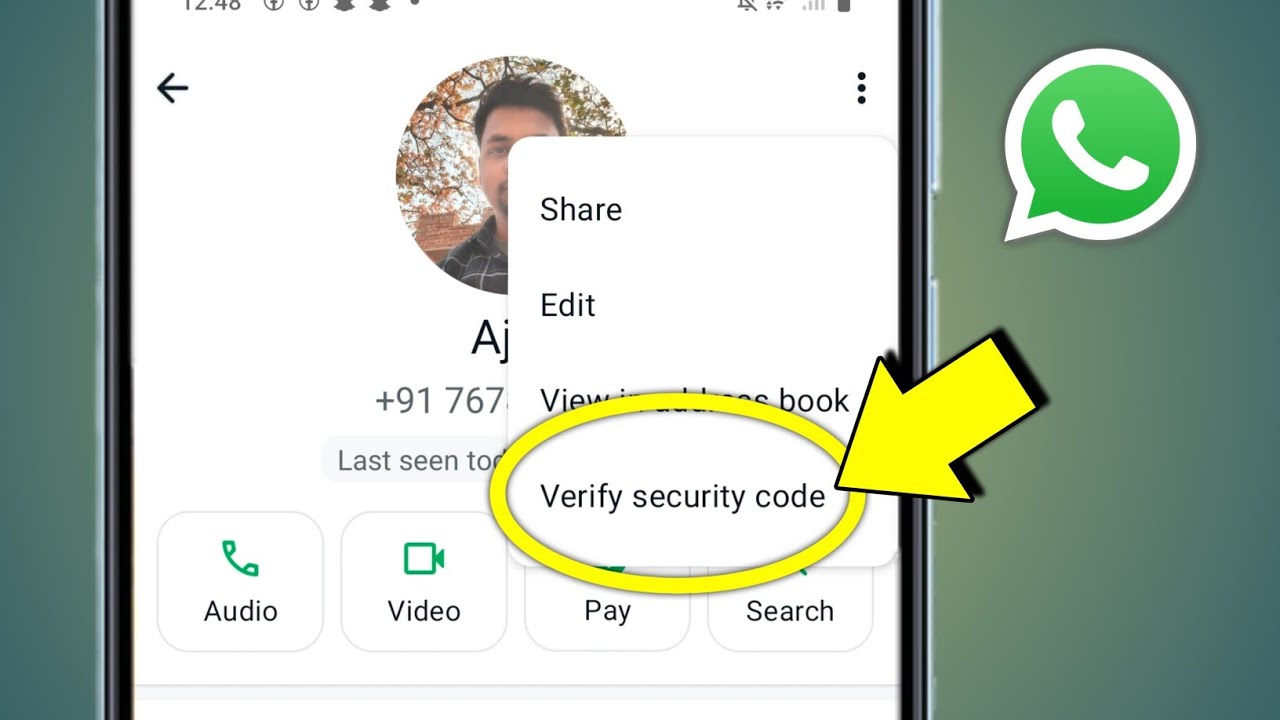 Verify Security Code Whatsapp | Verify Security Code Whatsapp Kya Hota Hai