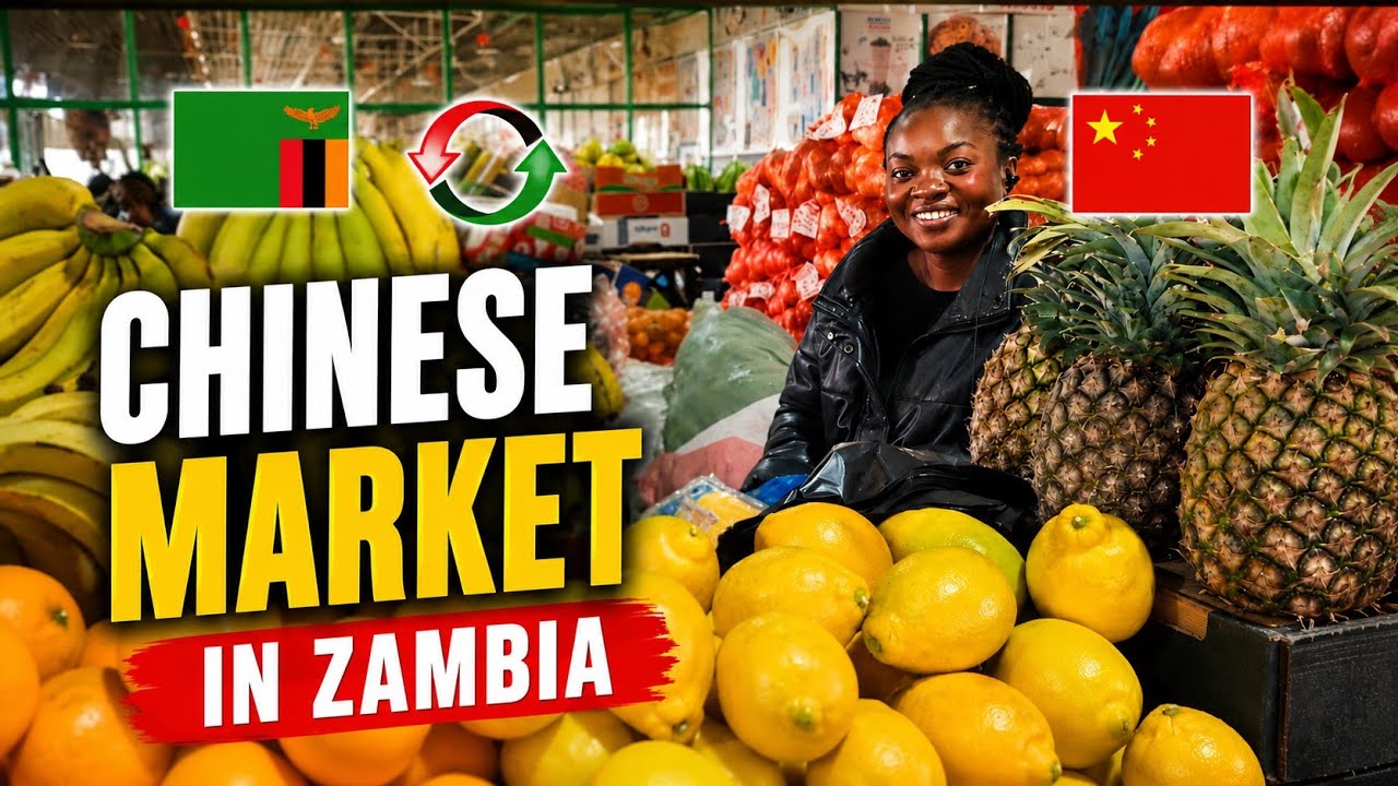 CHINA TOWN IN LUSAKA ZAMBIA.