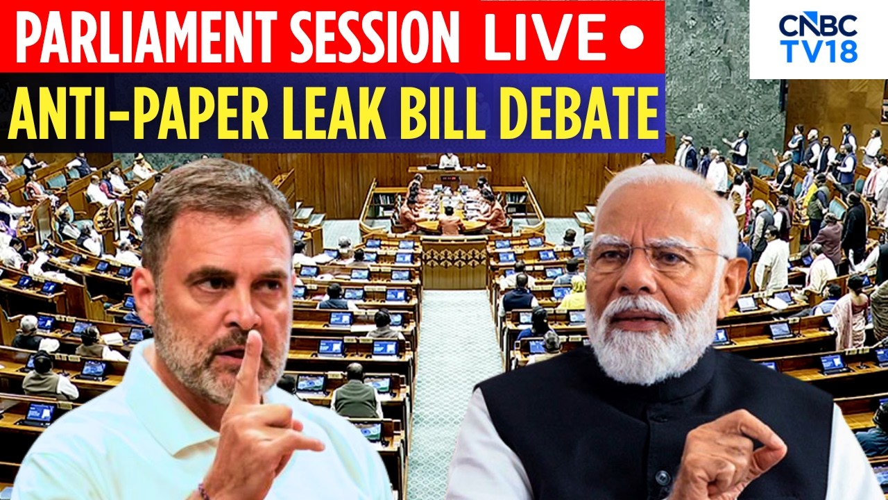 Lok Sabha LIVE | Parliament Monsoon Session LIVE | Anti-Paper Leak Bill Updates |NDA Vs 'INDIA' Bloc