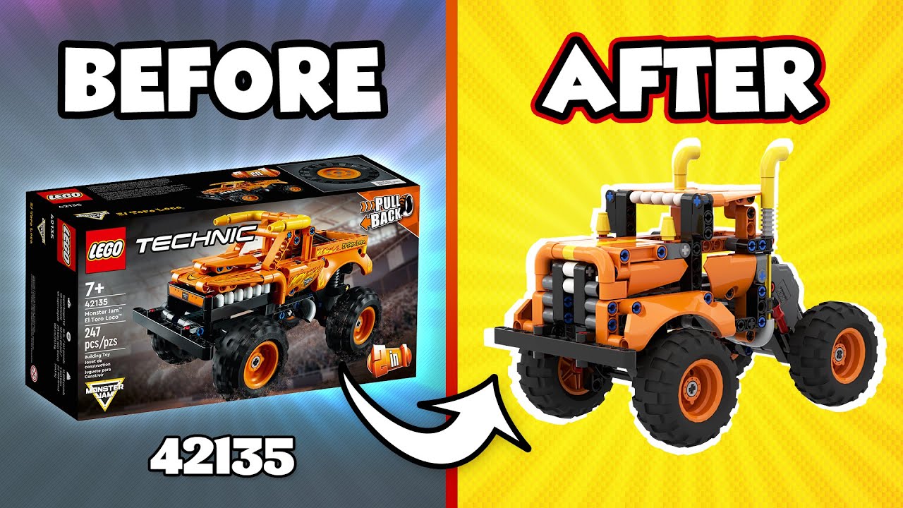 LEGO Technic BULLHEAD MOC (42135)[246 pcs] Alternate Building Instructions for El Toro Loco | TBB