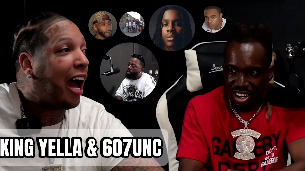 607Unc & a OTF Affiliate Gets King Yella HEATED after J Mane,Beaski & Durk Come up 