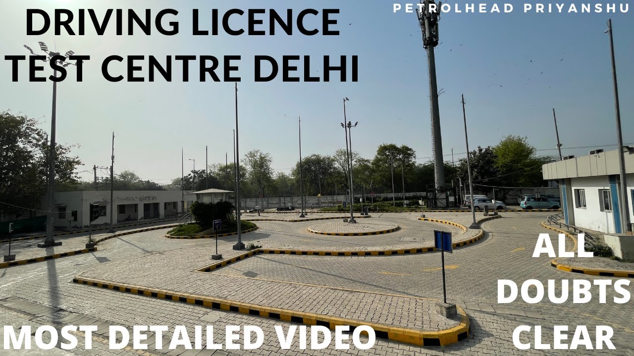 DRIVING LICENCE TEST | DELHI | MOST DETAILED VIDEO OF CENTRE | SHAKURBASTI  RTO